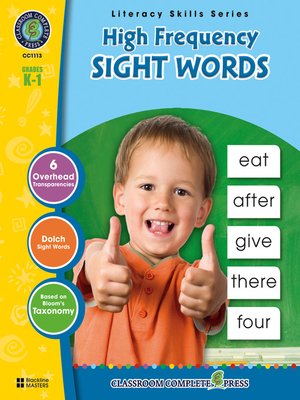 cover image of High Frequency Sight Words